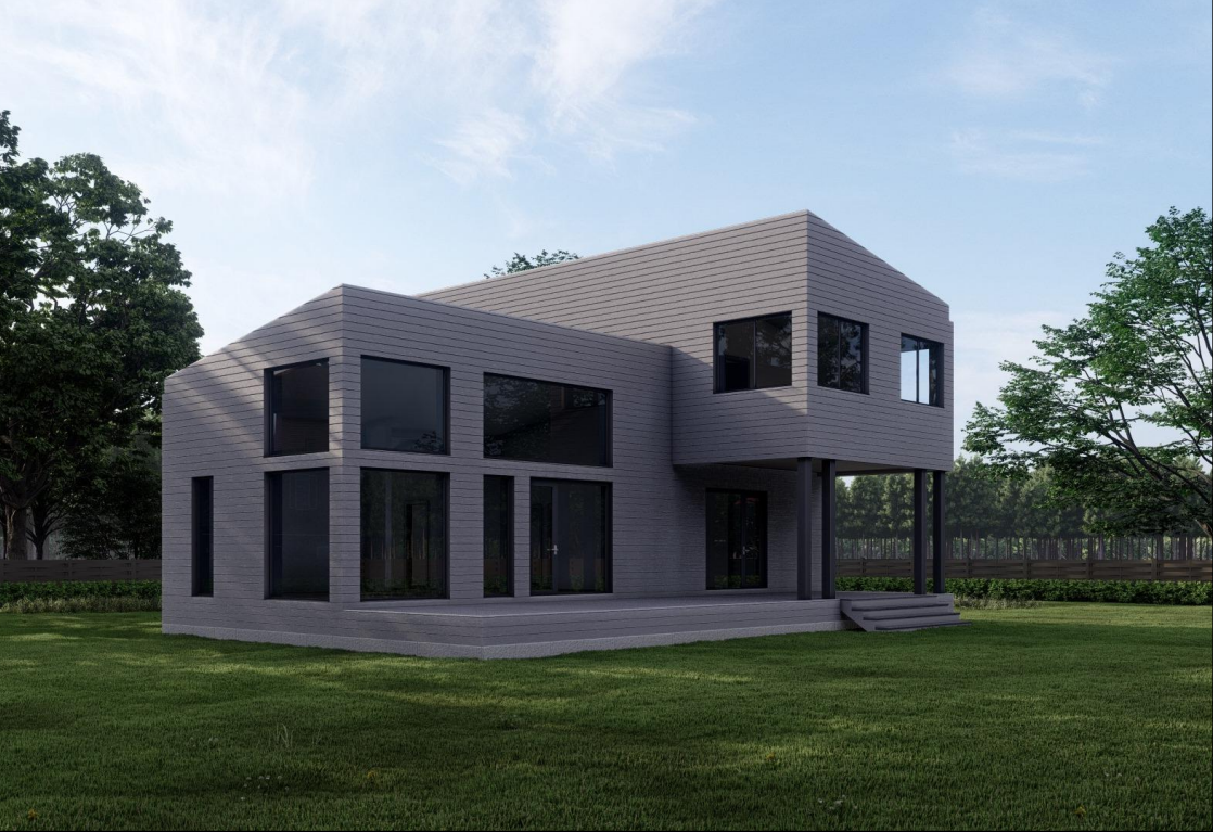 Проект Просторного, двухэтажного дома 12,7х14,5-251 м²