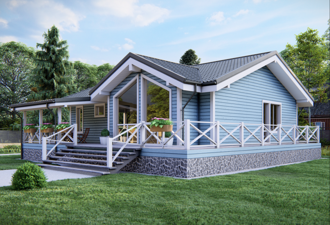 Проект Загородного дома 12,0х9,0-170 м²