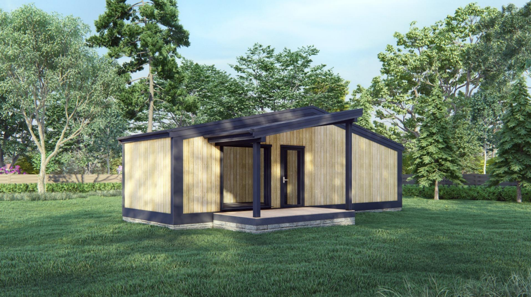 Проект Бани 3,5х10,65-45 м²