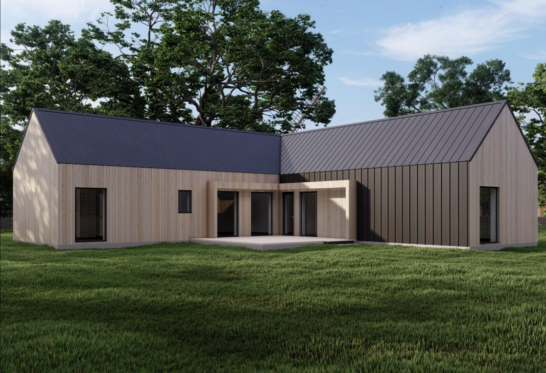 Проект Одноэтажного дома 15,7х17,1-171 м²